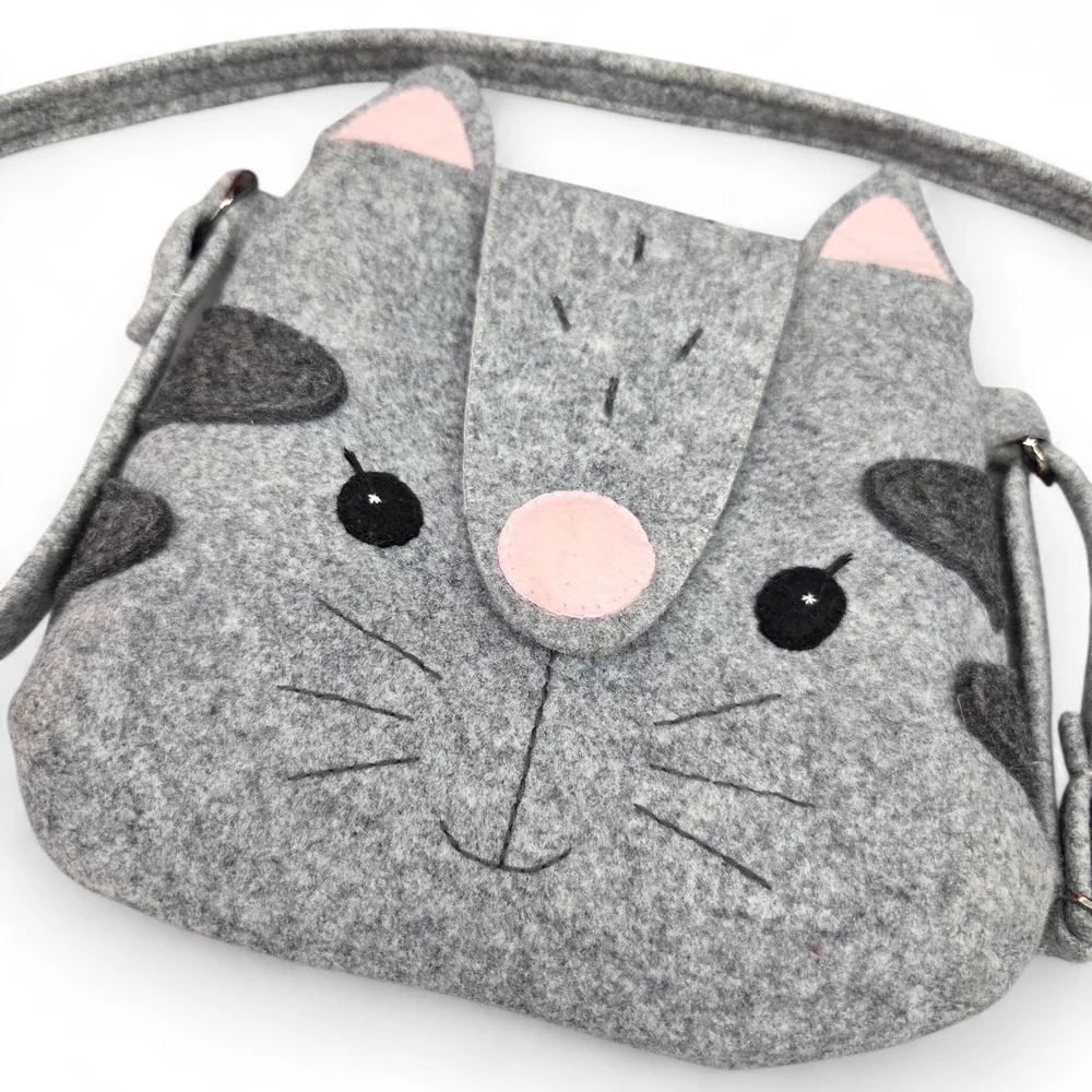 Handmade charming gray